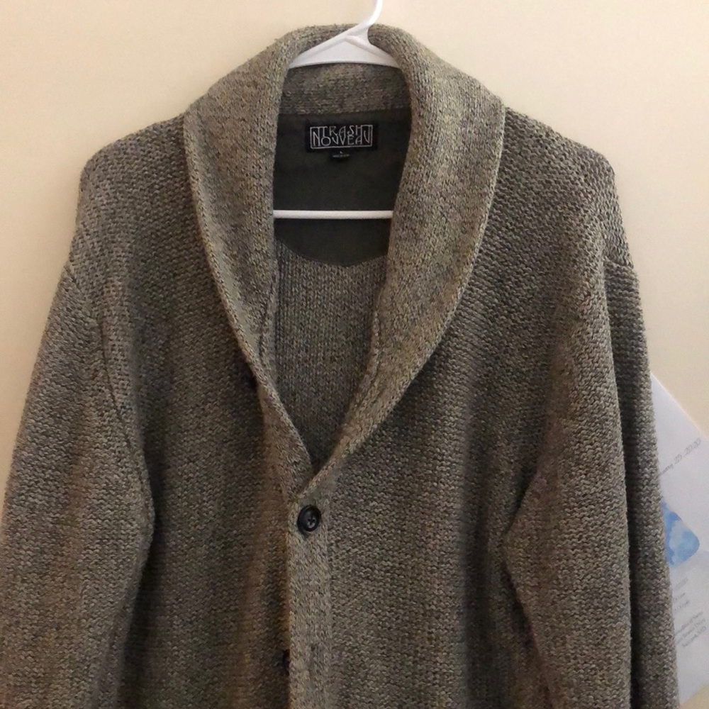 Knitted Sweater-Cardigan